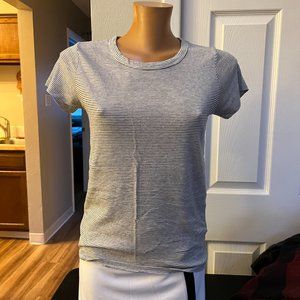 Alternative Earth striped t- shirt